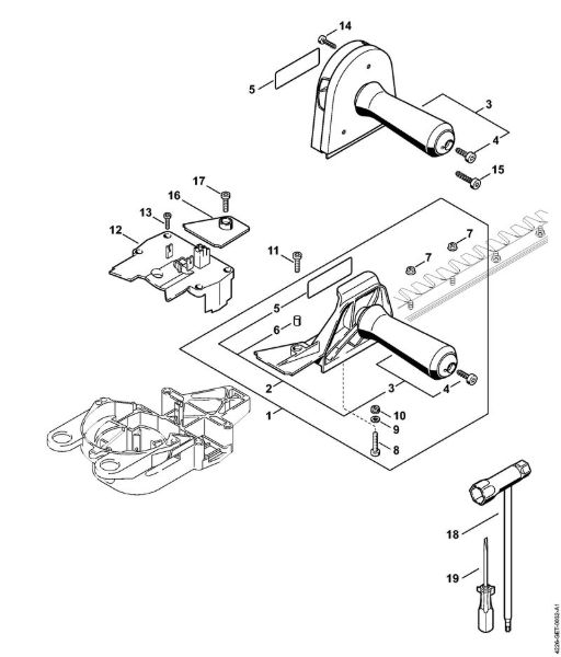 Cortasetos (HS) HS 85 Empuóadura HS 85, Herramientas de la marca Stihl