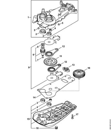 Cortasetos con acumulador (HSA) HSA 130.0 T Caja reductora HSA 94 T de la marca Stihl