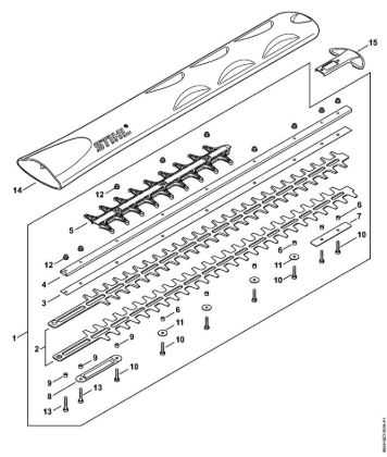 Cortasetos con acumulador (HSA) HSA 130.0 T Dispositivo de corte 750 mm T de la marca Stihl