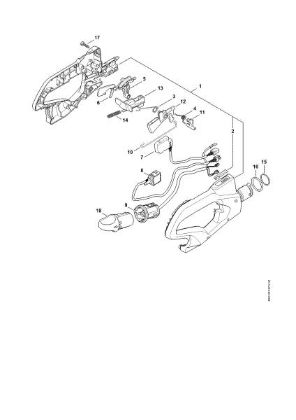 Imagen de Empuáadura de mando HSA 94 R
