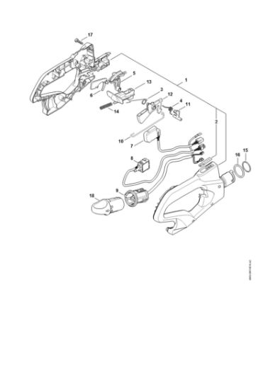 Imagen de Empuáadura de mando HSA 94 R
