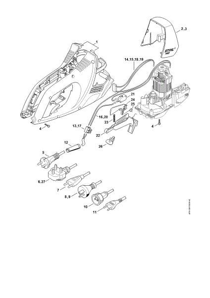 Imagen de Carcasa del motor HSE 52