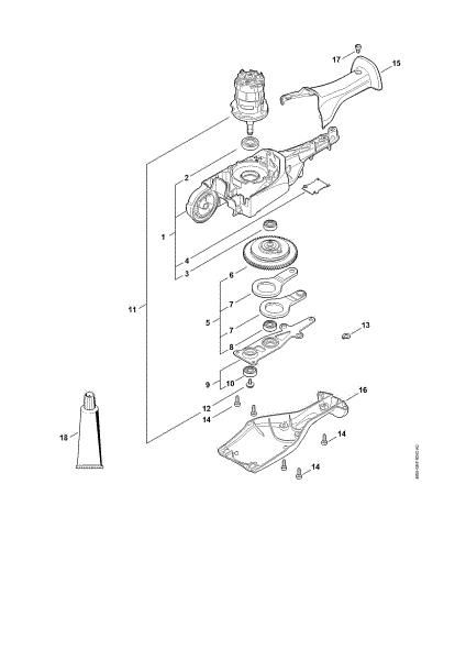 Imagen de Caja reductora, Motor eláctrico HLA 85