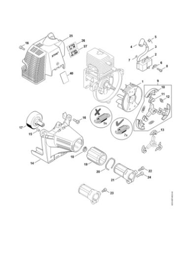 Imagen de Sistema de encendido, Embrague HL 75 K