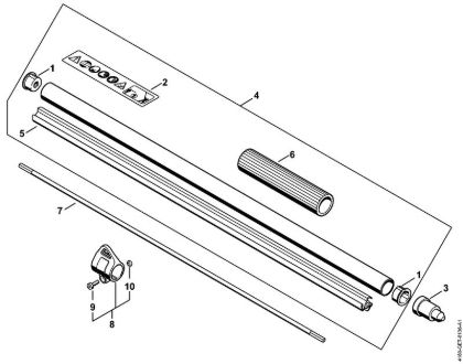 Cortasetos de altura (HL) HL 95 Vástago HL 95 de la marca Stihl