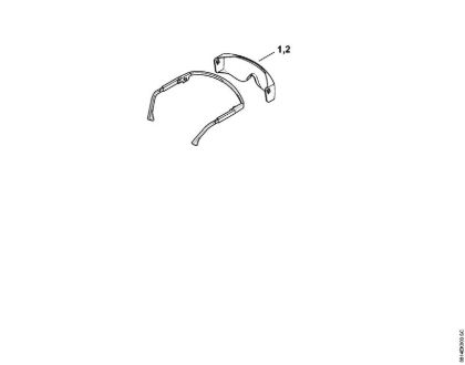 Protectores de la cara y protectores para los oí­dos Gafas de protección ANTIFOG Gafas de protección ANTIFOG de la marca Stihl