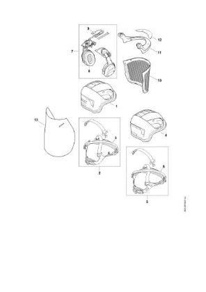 Imagen de Juegos de proteccián para la cabeza ADVANCE X-Vent BT Juegos de proteccion para la cabeza ADVANCE X-Vent Sound