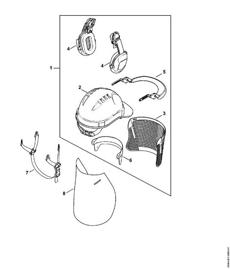 Protectores para la cabeza Juegos de protección para la cabeza FUNCTION Basic Juego de protección para la cabeza FUNCTION Basic de la marca Stihl