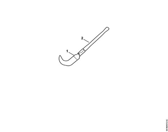 Herramientas manuales Hoz de una mano Hoz de una mano de la marca Stihl