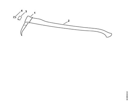 Herramientas manuales Zapa ligera Zapa ligera de la marca Stihl