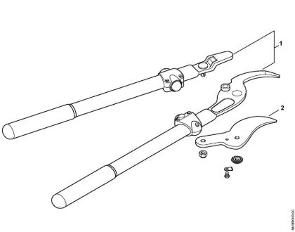 Tijeras Tijera de poda F220 Tijera de poda F220 de la marca Stihl