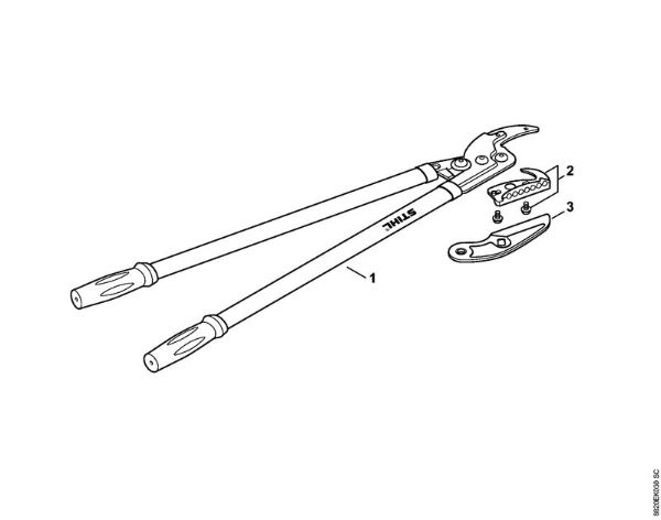 Tijeras Tijeras de desramar PB 35 Tijera de poda Amboss Dynamic de la marca Stihl