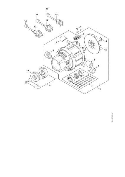 Imagen de Motor eláctrico, Cable de conexián RE 100