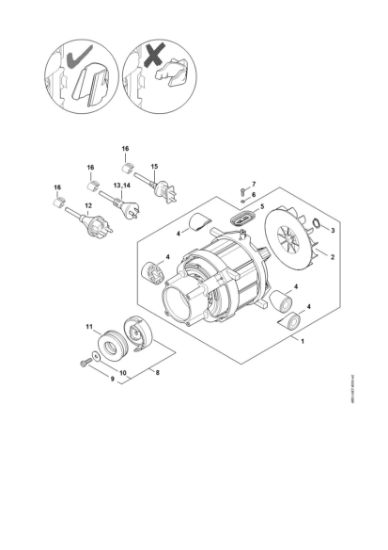 Imagen de Motor eláctrico, Cable de conexián RE 120