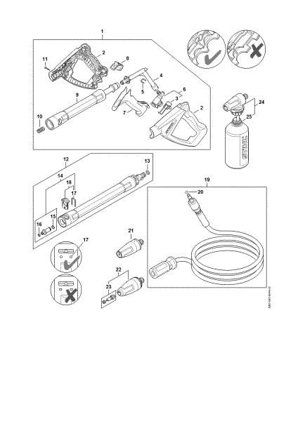 Imagen de Pistola, Tubo para pulverizar RE 120