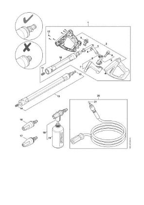 Imagen de Pistola, Tubo para pulverizar RE 120