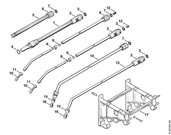 Limpiadora eléctrica de alta presión (RE) RE 120 K Herramientas, Accesorios extra de la marca Stihl