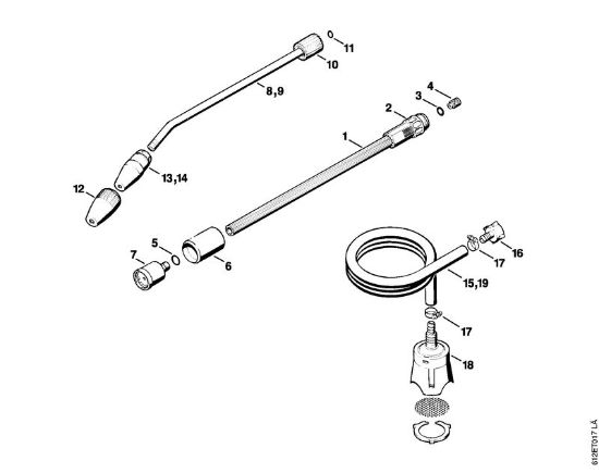 Limpiadora eléctrica de alta presión (RE) RE 120 K Herramientas, Accesorios extra de la marca Stihl
