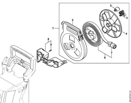 Limpiadora eléctrica de alta presión (RE) RE 130 PLUS Manguera plana con caja   06/2019 de la marca Stihl
