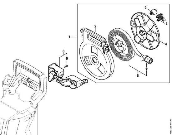 Limpiadora eléctrica de alta presión (RE) RE 130 PLUS Manguera plana con caja   06/2019 de la marca Stihl