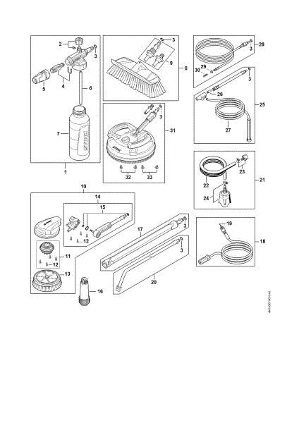 Imagen de Accesorios extra RE 80 - 170 PLUS RE 143 PLUS