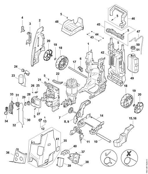 Imagen de Carro, Conduccián de aire, Cubierta de proteccián, Caja del interruptor RE 170 RE 170