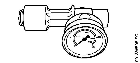 Limpiadora eléctrica de alta presión (RE) RE 461 Manómetro de comprobación M27x1,5 de la marca Stihl
