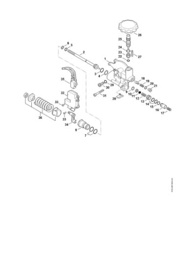 Imagen de Bloque regulador de seguridad, Embolo de distribucián RE 462