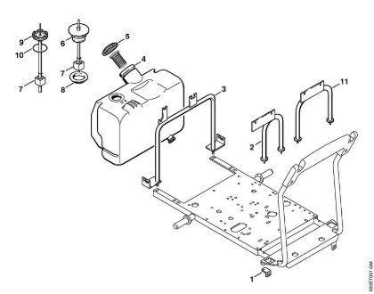 Limpiadora eléctrica de alta presión (RE) RE 640 W Carro   X 35 800 836,   X 22 947 954 (36.95) de la marca Stihl