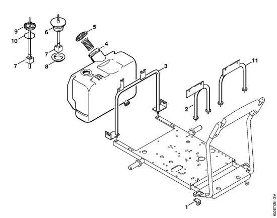 Limpiadora eléctrica de alta presión (RE) RE 640 W Carro   X 35 800 836,   X 22 947 954 (36.95) de la marca Stihl