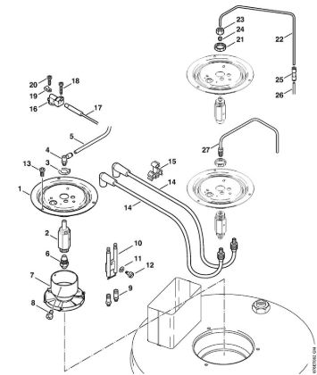 Limpiadora eléctrica de alta presión (RE) RE 661 Dispositivo de mezclado de la marca Stihl