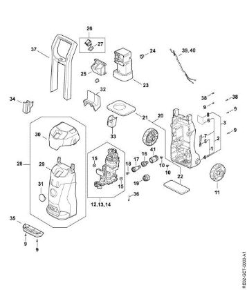 Imagen de Carro, Conduccián de aire, Cubierta de proteccián, Caja del interruptor RE 80.0