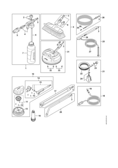 Imagen de Accesorios extra RE 80 - 170 PLUS RE 80.0 X