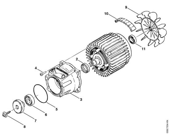 Limpiadora eléctrica de alta presión (RE) RE 820 KM Motor eléctrico 220 V de la marca Stihl