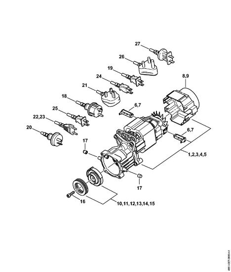 Limpiadora eléctrica de alta presión (RE) RE 90 - 4951 Motor eléctrico, Cable de conexión de la marca Stihl