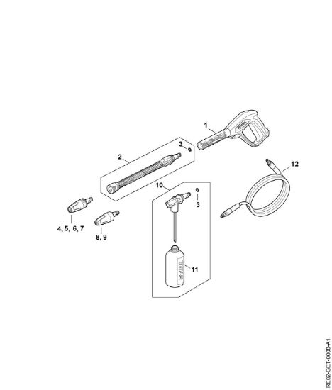 Imagen de Pistola, Tubo para pulverizar RE 90.0