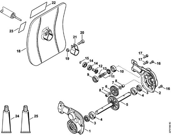 Herramientas combinadas (-KM) BF-KM BF-KM Caja reductora de la marca Stihl