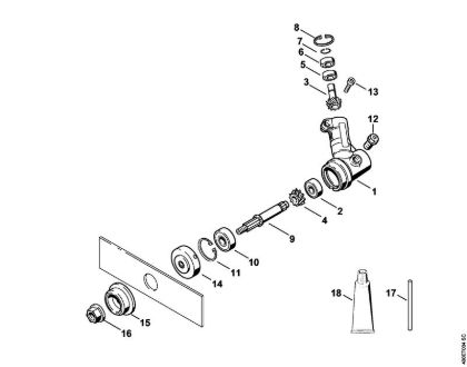 Herramientas combinadas (-KM) FCB-KM - 4180 FCB-KM Caja reductora (50.2014) de la marca Stihl