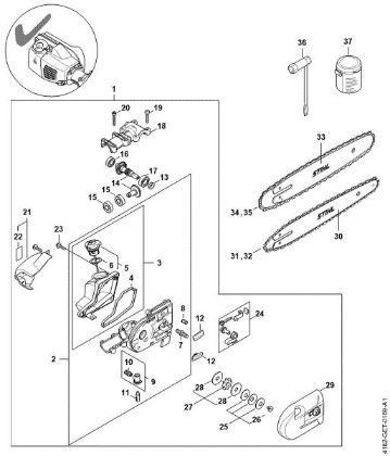 Imagen de Caja reductora 1/4'' 8d HT-KM