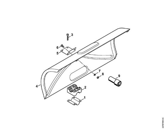 Herramientas combinadas (-KM) KW-KM KW-KM Protector (03.2005) de la marca Stihl
