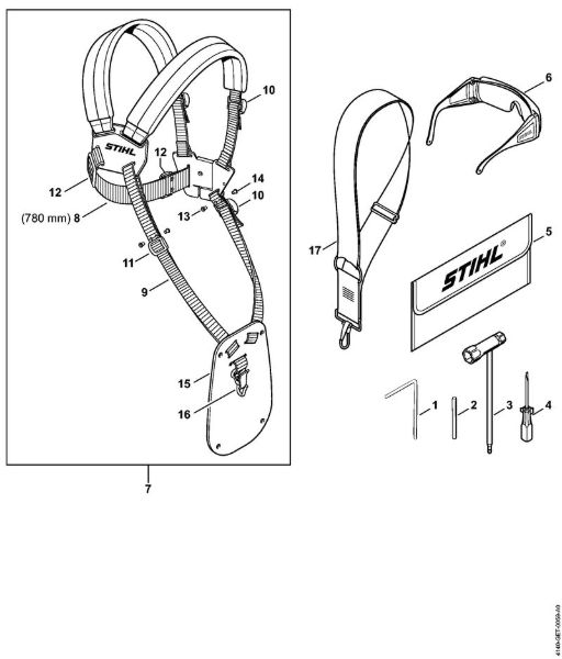 Motores universales (KM) KM 55 RC-E Herramientas, Accesorios extra de la marca Stihl