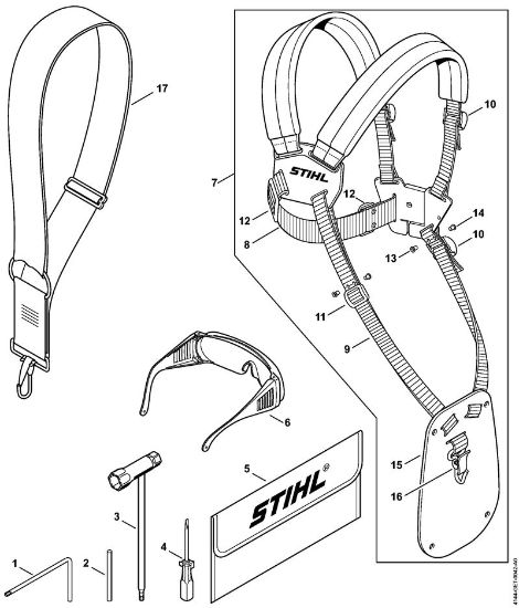 Motores universales (KM) KM 56 RC-E Herramientas, Accesorios extra de la marca Stihl