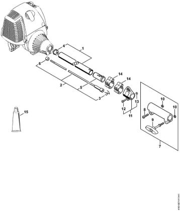 Motores universales (KM) KM 90 Vástago KM 90 de la marca Stihl