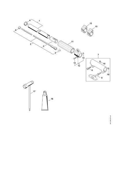 Imagen de Vástago KMA 130 R