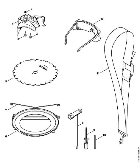 FT 100 FT 100 Protector, Herramientas, Accesorios especials de la marca Stihl