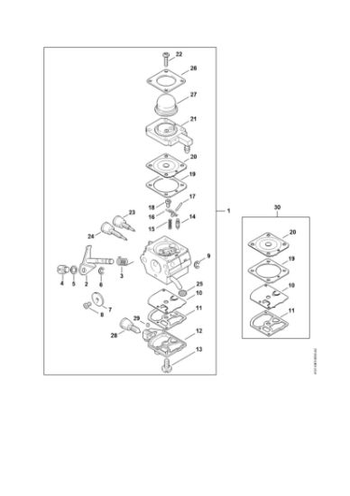 Imagen de Carburador 4137/36 PC 70