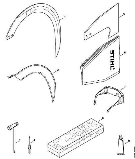 Máquinas especiales (PC, SP, MC) PC 70 Herramientas, Accesorios extra de la marca Stihl
