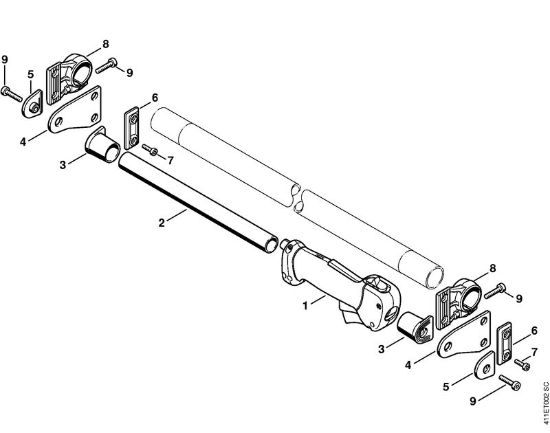 Máquinas especiales (PC, SP, MC) SP 200 Empuóadura de la marca Stihl