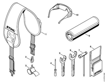 Máquinas especiales (PC, SP, MC) SP 200 Herramientas, Accesorios extra de la marca Stihl