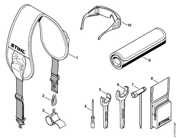 Máquinas especiales (PC, SP, MC) SP 200 Herramientas, Accesorios extra de la marca Stihl